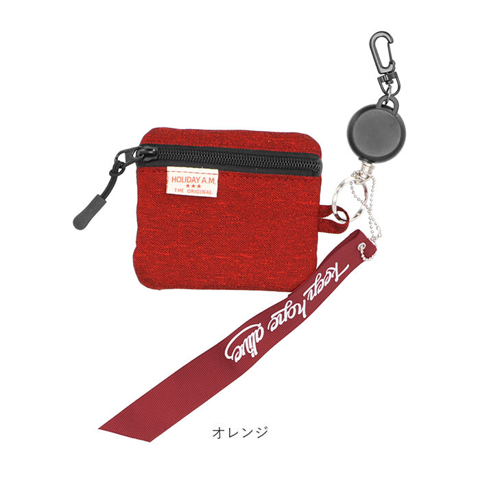 BACKYARD FAMILY「パスケース リール付き 通販 メンズ レディース 小銭入れ icカードケース おしゃれ」|定期入れ|