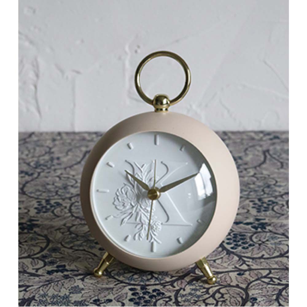 BACKYARD FAMILY「目覚まし時計 アナログ 通販 目覚まし 時計 めざまし時計 アラームクロック おしゃれ」|クロック・置時計|ベージュ1