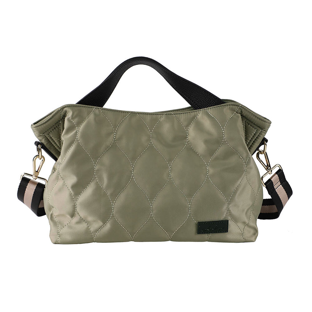 BACKYARD FAMILY「トートバッグ レディース キルティング 通販 ショルダーバッグ ハンドバッグ 鞄 かばん バッグ」|ショルダー・メッセンジャー|グリーン1