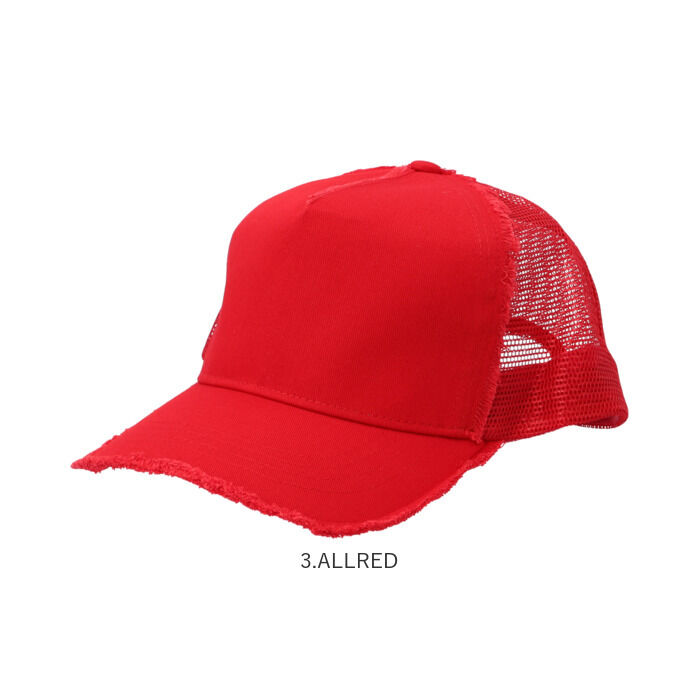 BACKYARD FAMILY「ベーシックエンチ キャップ 通販 帽子 ダメージメッシュキャップ ソリッドツイル メッシュキャップ」|キャップ・キャスケット|