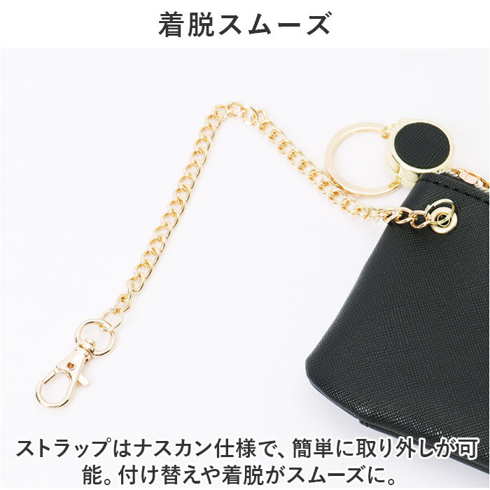 BACKYARD FAMILY「パスケース レディース リール付き 通販 定期入れ リール付きパスケース パスポーチ 小銭入れ」|定期入れ|