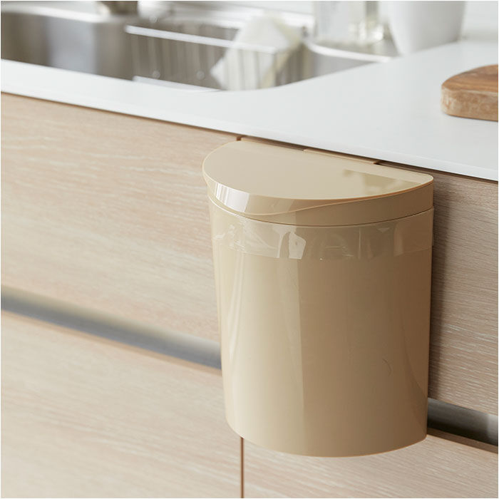 BACKYARD FAMILY「メルナミニ Meluna mini ダストボックス マグネット 通販 フック ごみ箱 フタ付き」|ダストボックス|