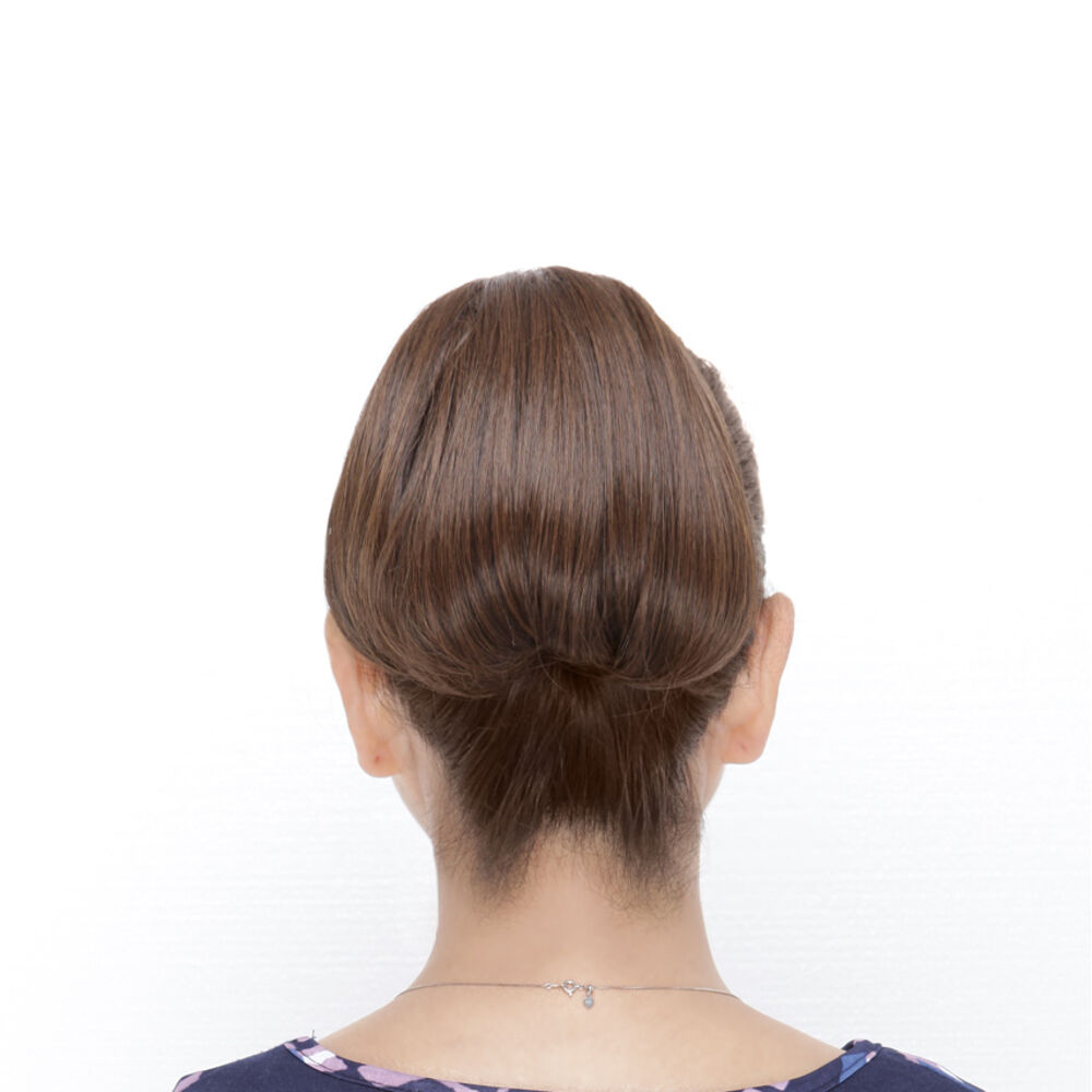 BACKYARD FAMILY「プリシラ 部分 ウィッグ prisila 通販 部分ウィッグ ポイントウィッグ お団子 かぶせる」|ヘアスタイリング|ブラウン2