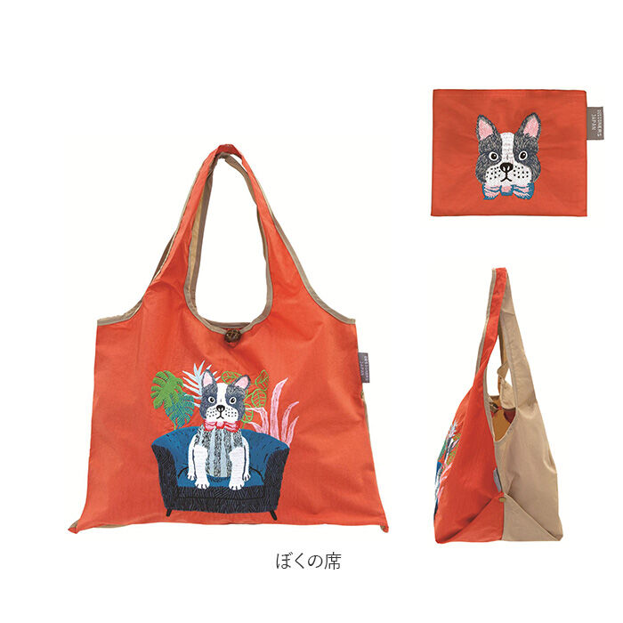 BACKYARD FAMILY「デザイナーズジャパン エコバッグ 通販 エコバック おしゃれ 折りたたみ コンパクト マチ広 A4」|トートバッグ|