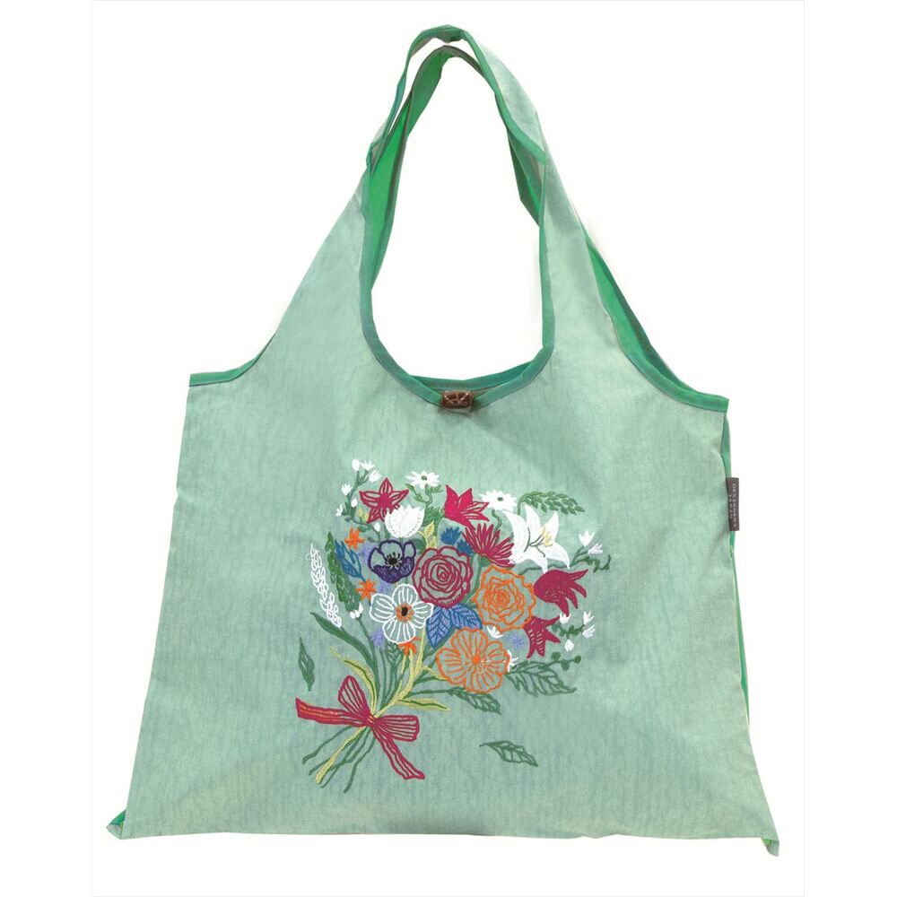 BACKYARD FAMILY「デザイナーズジャパン エコバッグ 通販 エコバック おしゃれ 折りたたみ コンパクト マチ広 A4」|トートバッグ|グリーン1