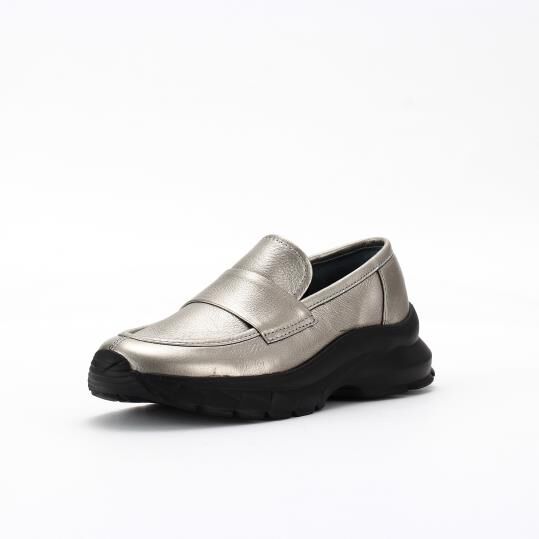 銀座かねまつ「AP260084METETN【本革】スニーカーローファー」|スニーカー|エタン