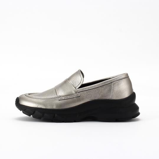 銀座かねまつ「AP260084METETN【本革】スニーカーローファー」|スニーカー|