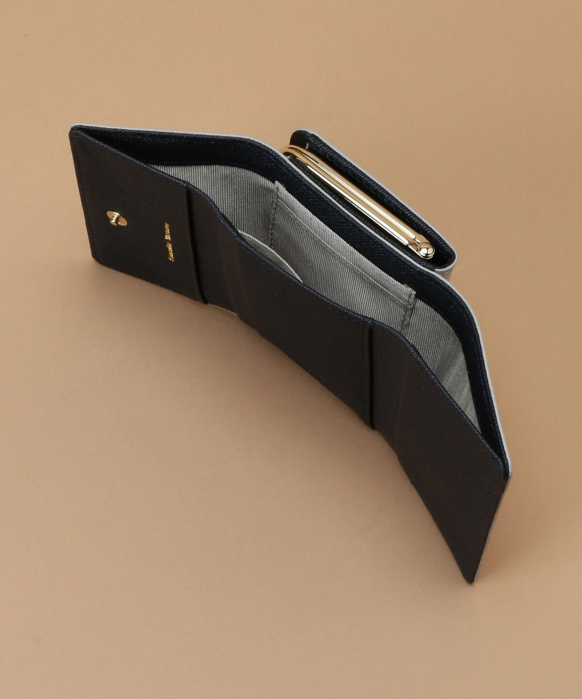 Samantha Thavasa「Pomme d'espoir ポムディスポワール バイカラー三つ折り口金財布」|財布|