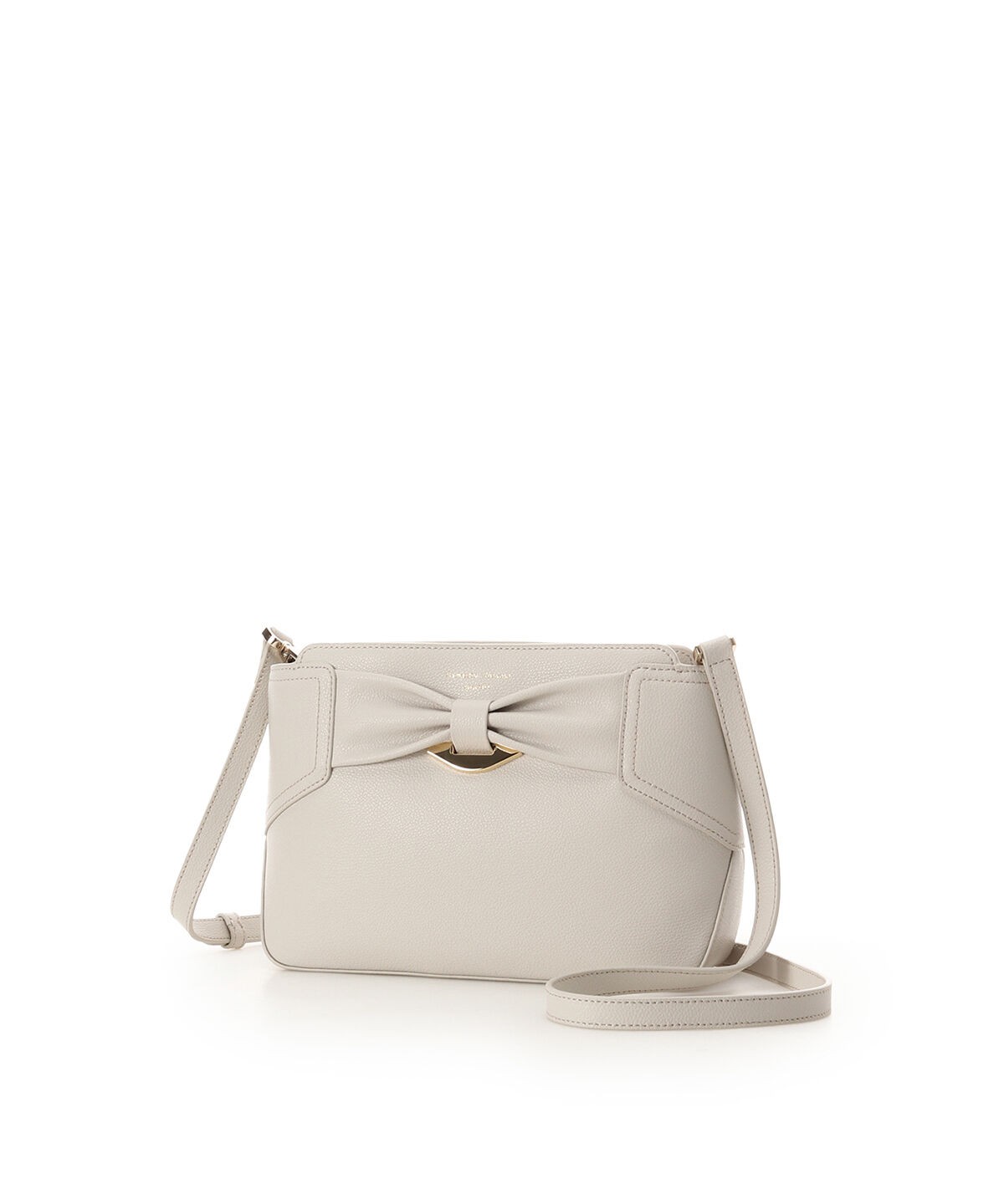 Samantha Thavasa「リボンモチーフ スプリットレザーショルダーバッグ」|ショルダー・メッセンジャー|