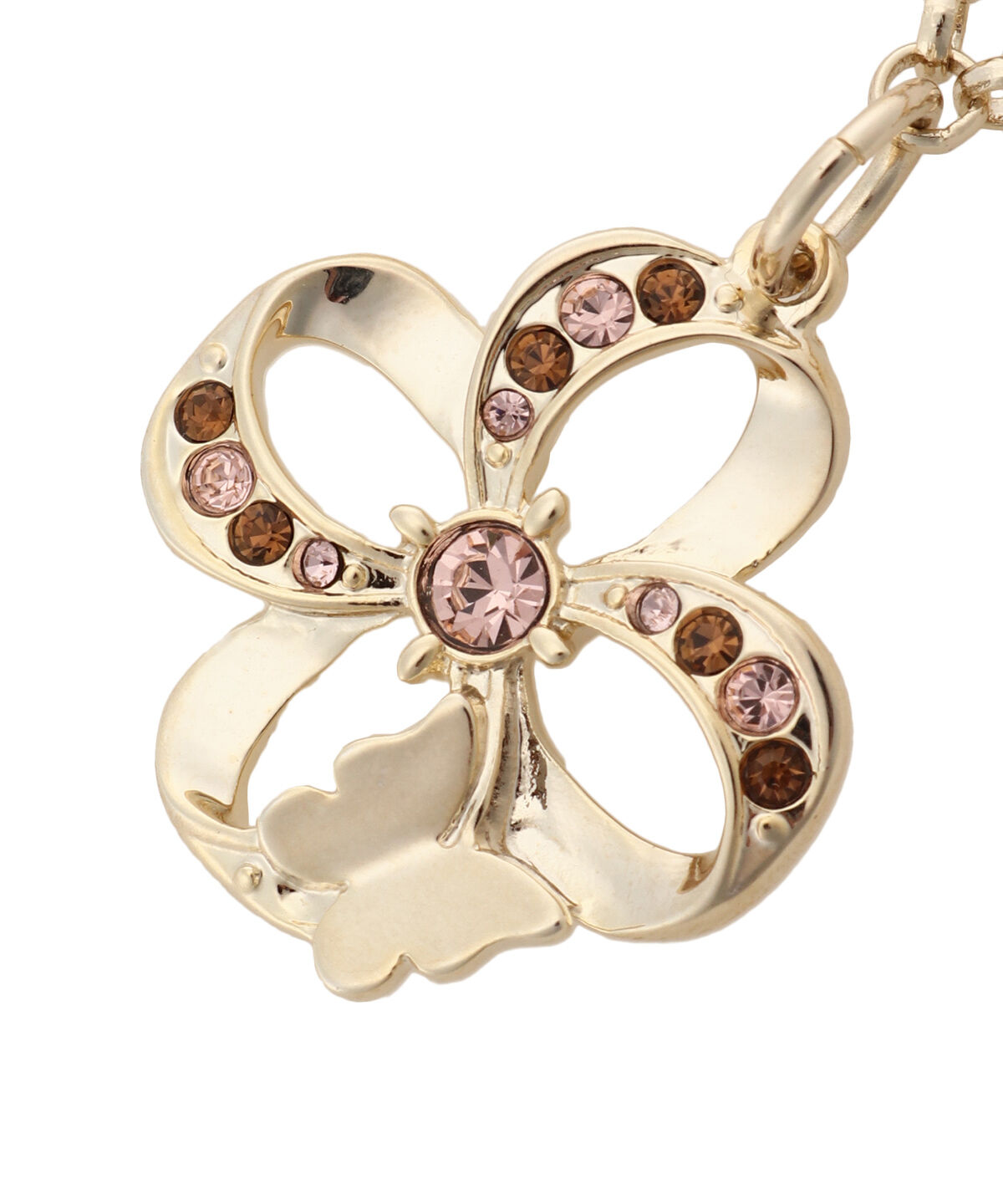 Samantha Thavasa「フラワーパピヨンモチーフ バッグチャーム」|チャーム・キーホルダー|