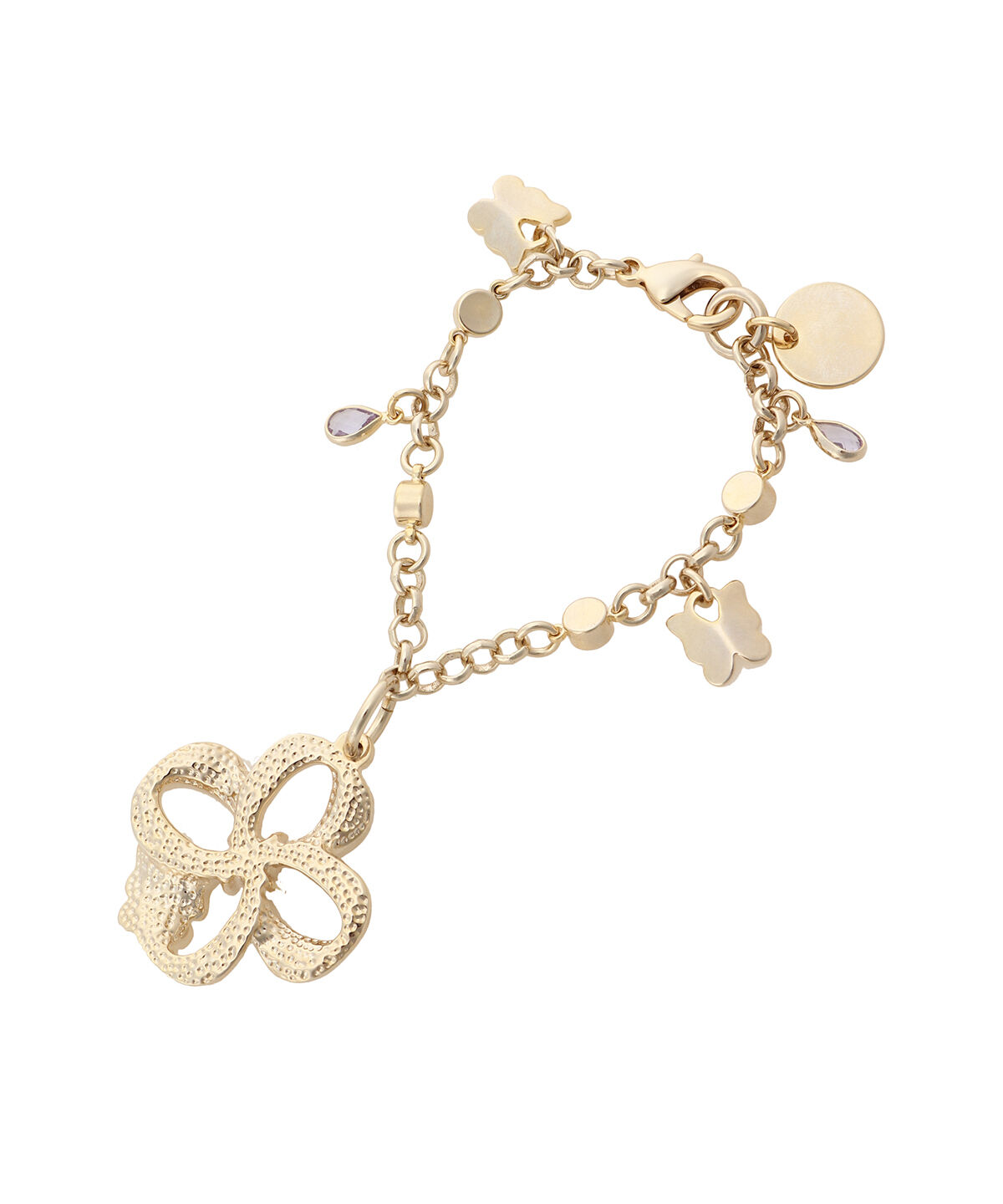 Samantha Thavasa「フラワーパピヨンモチーフ バッグチャーム」|チャーム・キーホルダー|