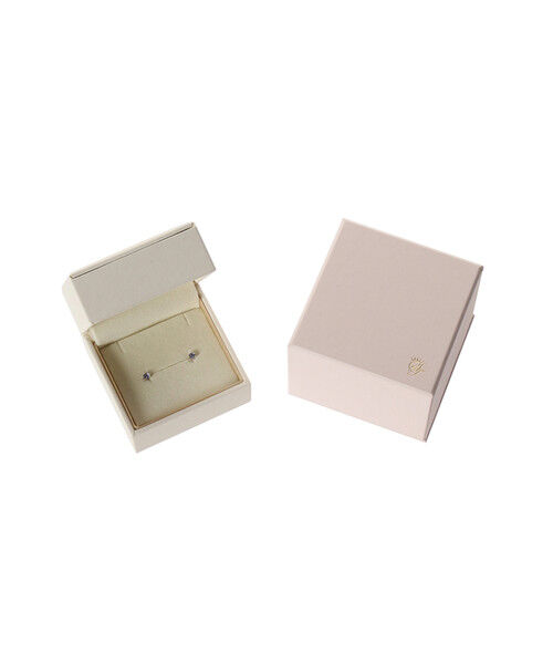 Samantha Tiara「K18 WG 一粒ストーンピアス ≪12月 誕生石≫」|ピアス|