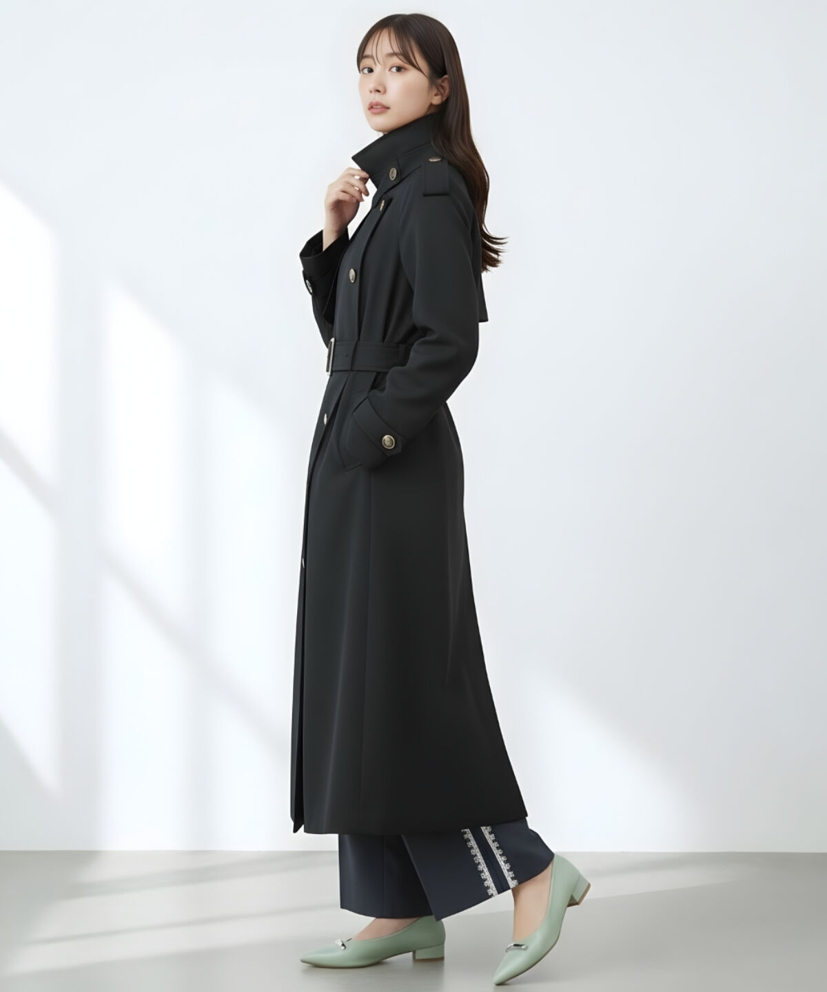 アンドクチュール「アイコニックトレンチコート」|トレンチコート|