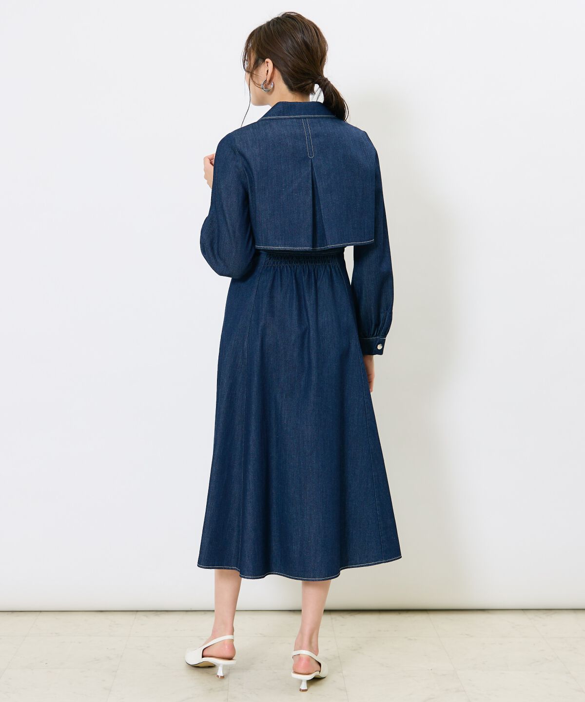 アンドクチュール「トレンチライクアンサンブルワンピース」|ワンピース|