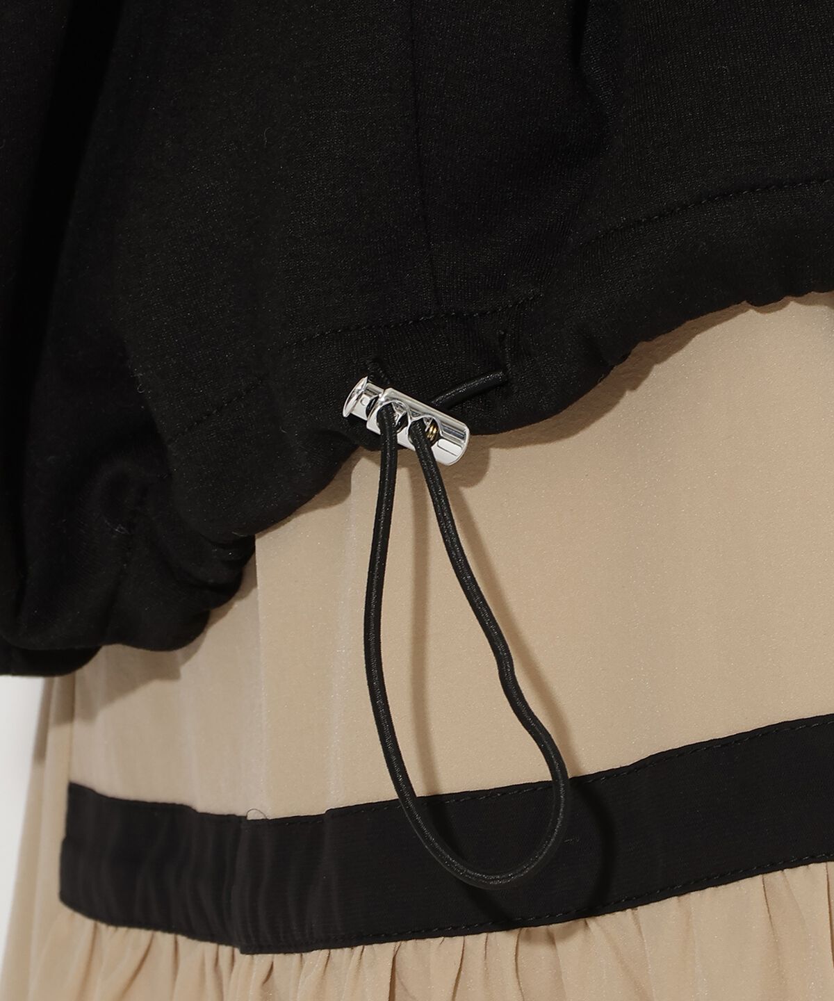 アンドクチュール「ダンボールポンチフードジップパーカー」|パーカー|