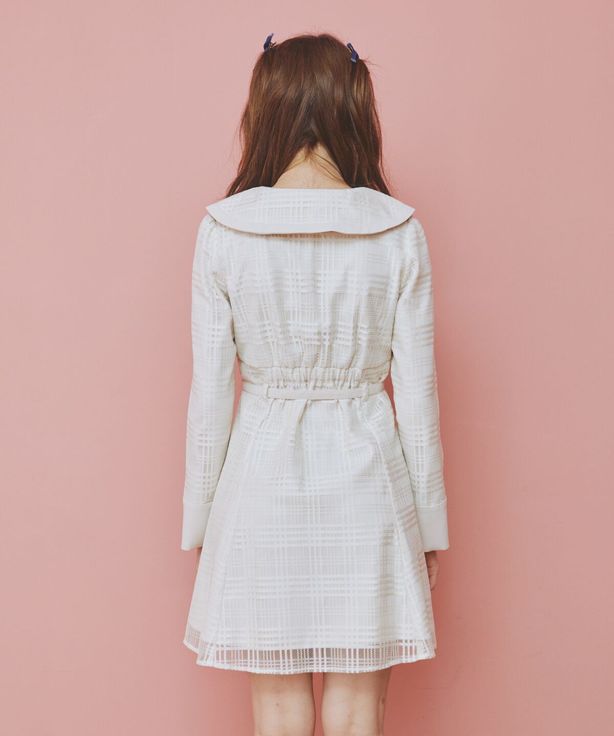 REDYAZEL「ビッグカラーレースミニワンピース」|ワンピース|