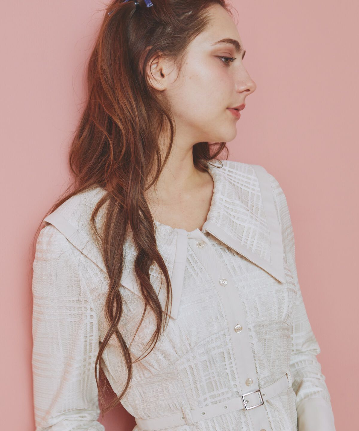 REDYAZEL「ビッグカラーレースミニワンピース」|ワンピース|