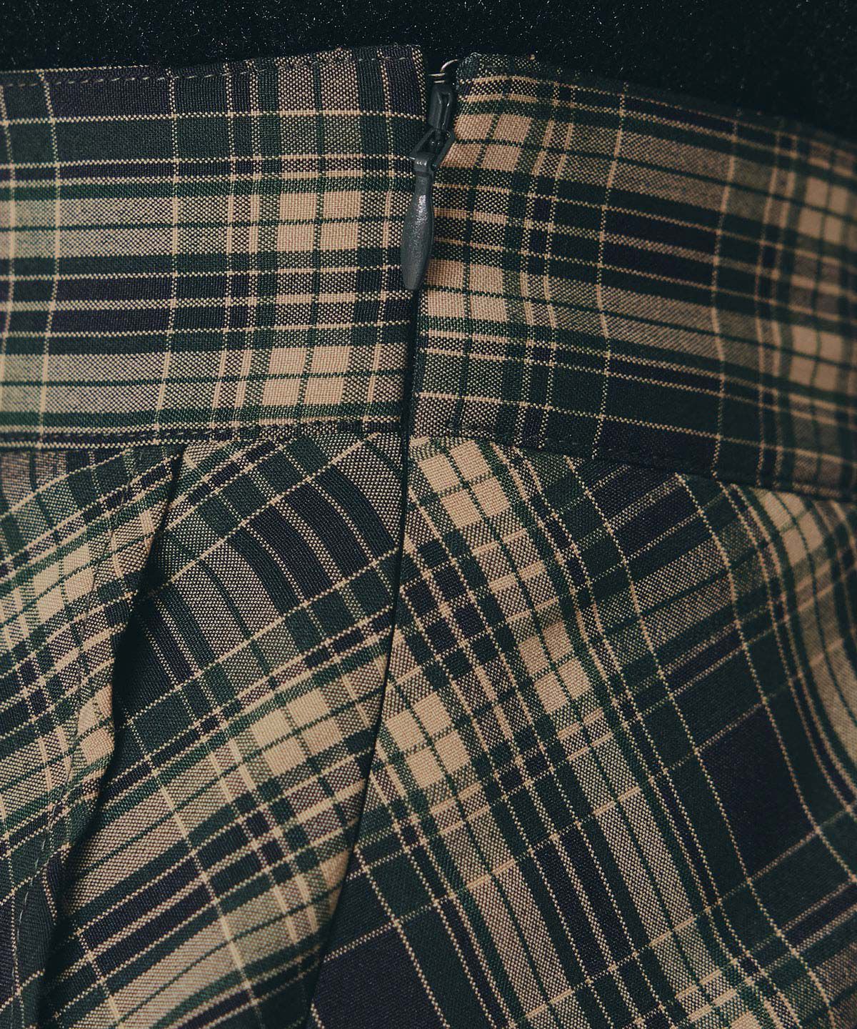 REDYAZEL「タータンチェックティアードスカート」|フレア|