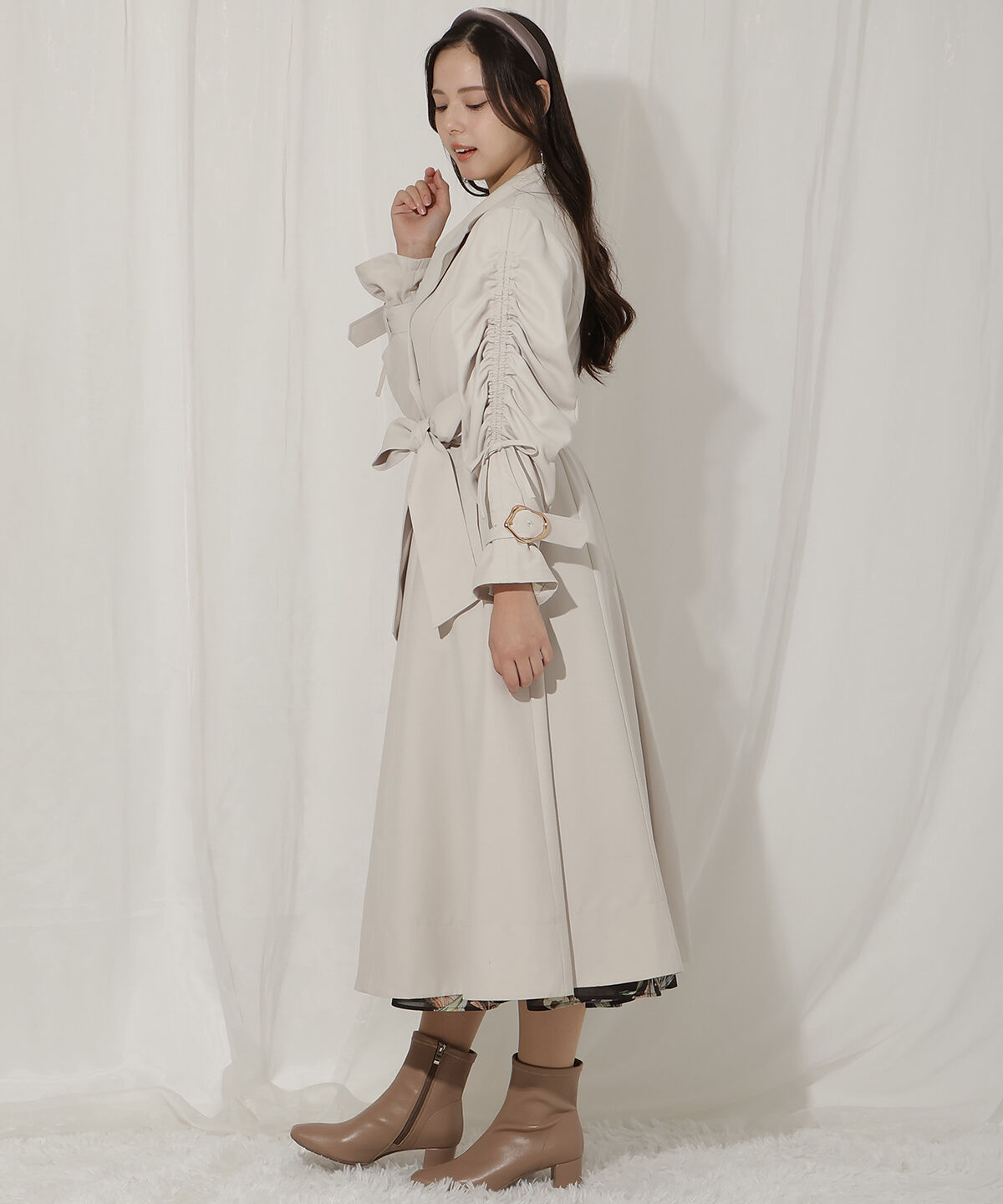 WILLSELECTION「ドロストデザイントレンチコート」|トレンチコート|