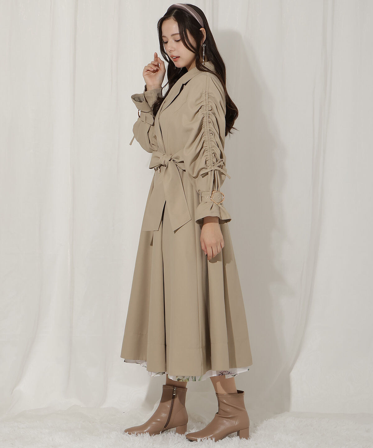 WILLSELECTION「ドロストデザイントレンチコート」|トレンチコート|