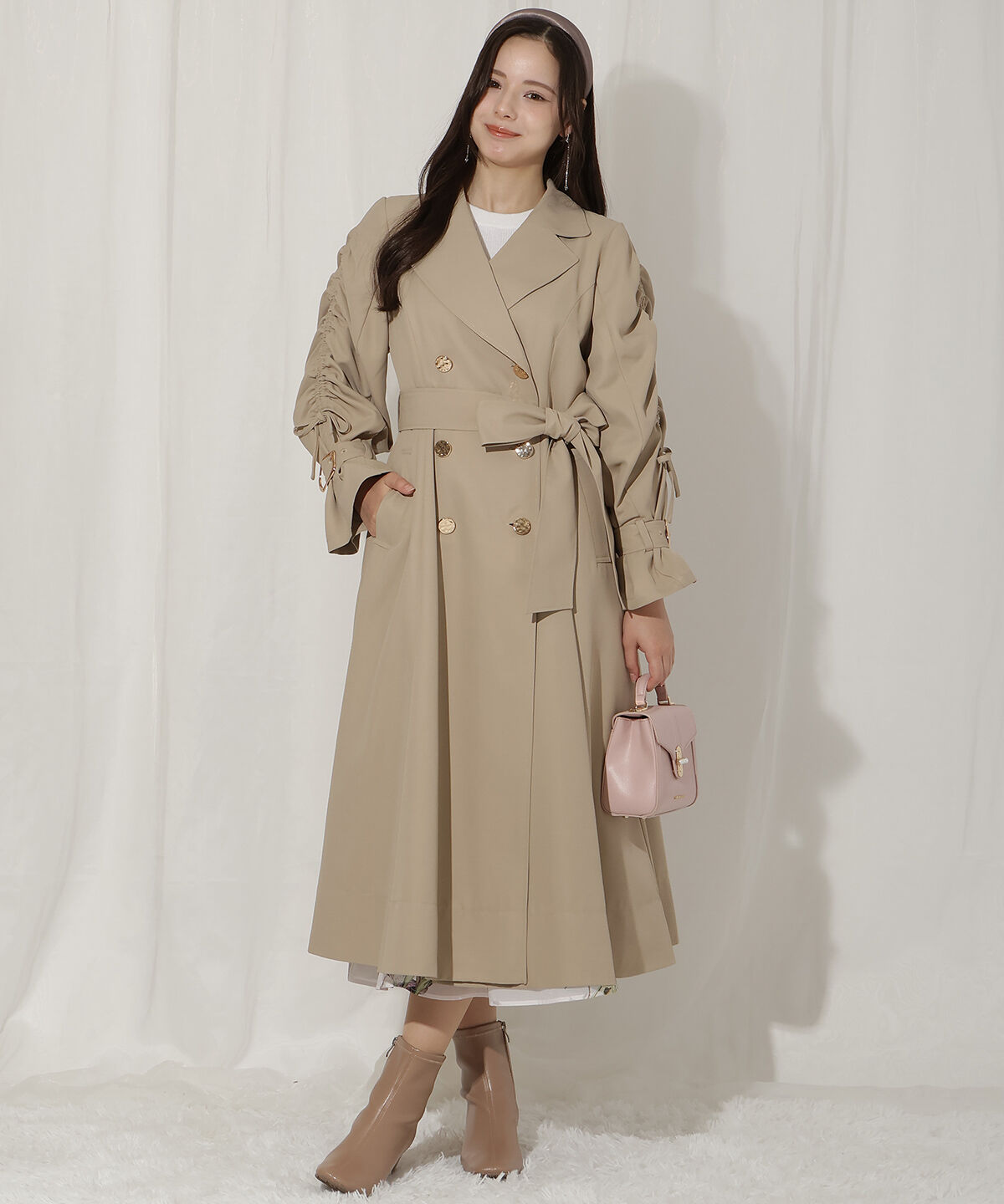 WILLSELECTION「ドロストデザイントレンチコート」|トレンチコート|