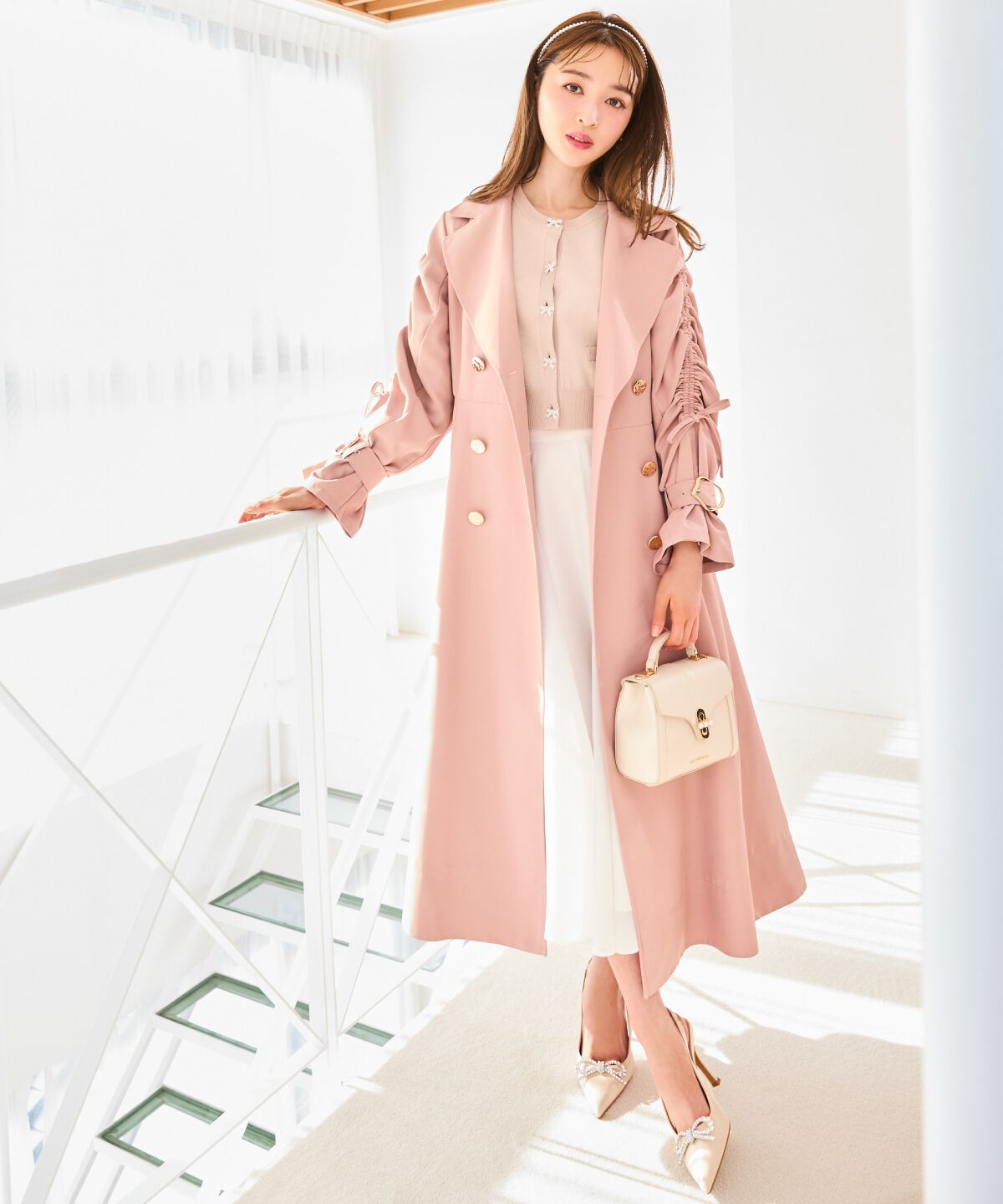 WILLSELECTION「ドロストデザイントレンチコート」|トレンチコート|