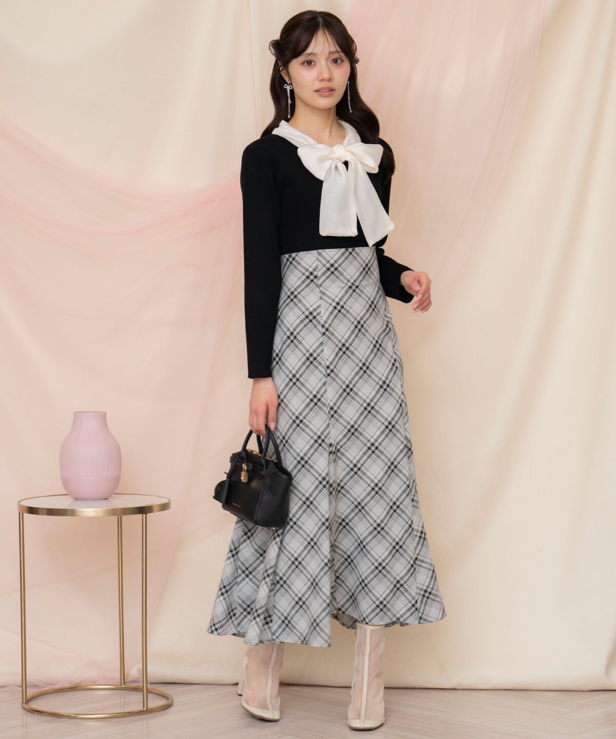 WILLSELECTION「ハイウエストマーメイドスカート」|フレア|