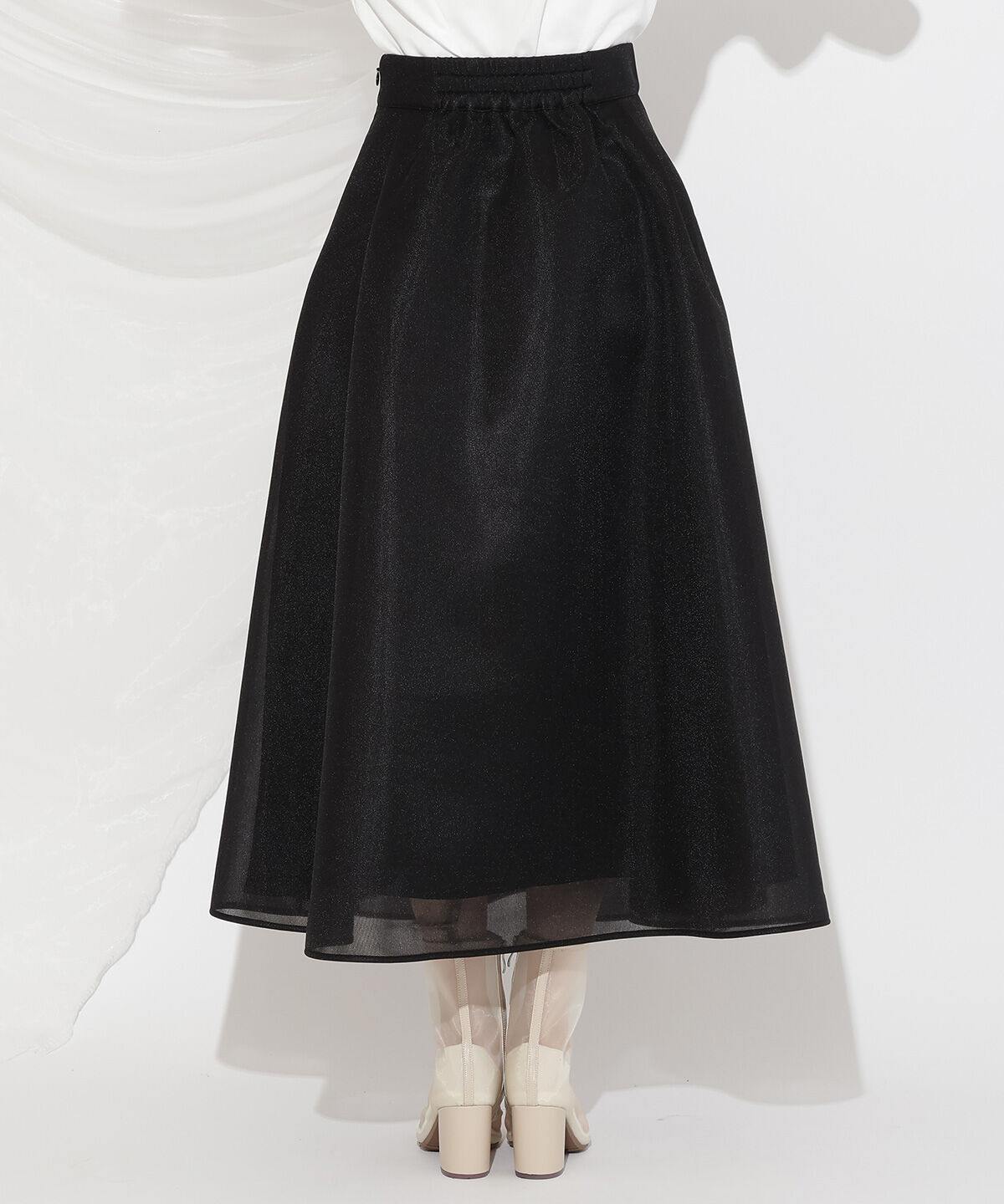 WILLSELECTION「シアーダンボールフレアスカート」|フレア|