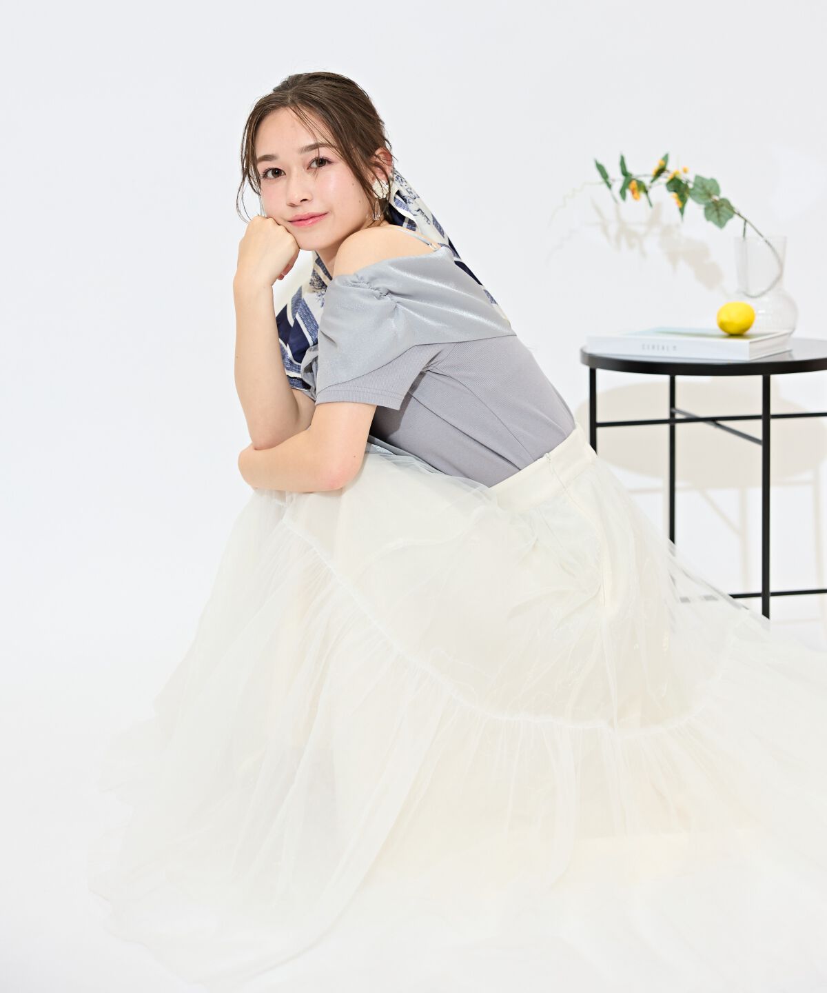 WILLSELECTION「ツイストリボンオフショルトップス」|Tシャツ・カットソー|