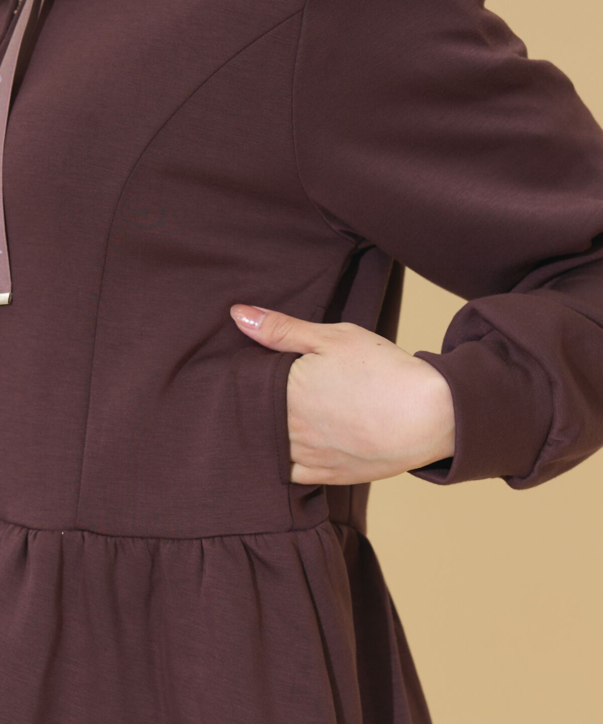 WILLSELECTION「ペプラムパーカー」|パーカー|