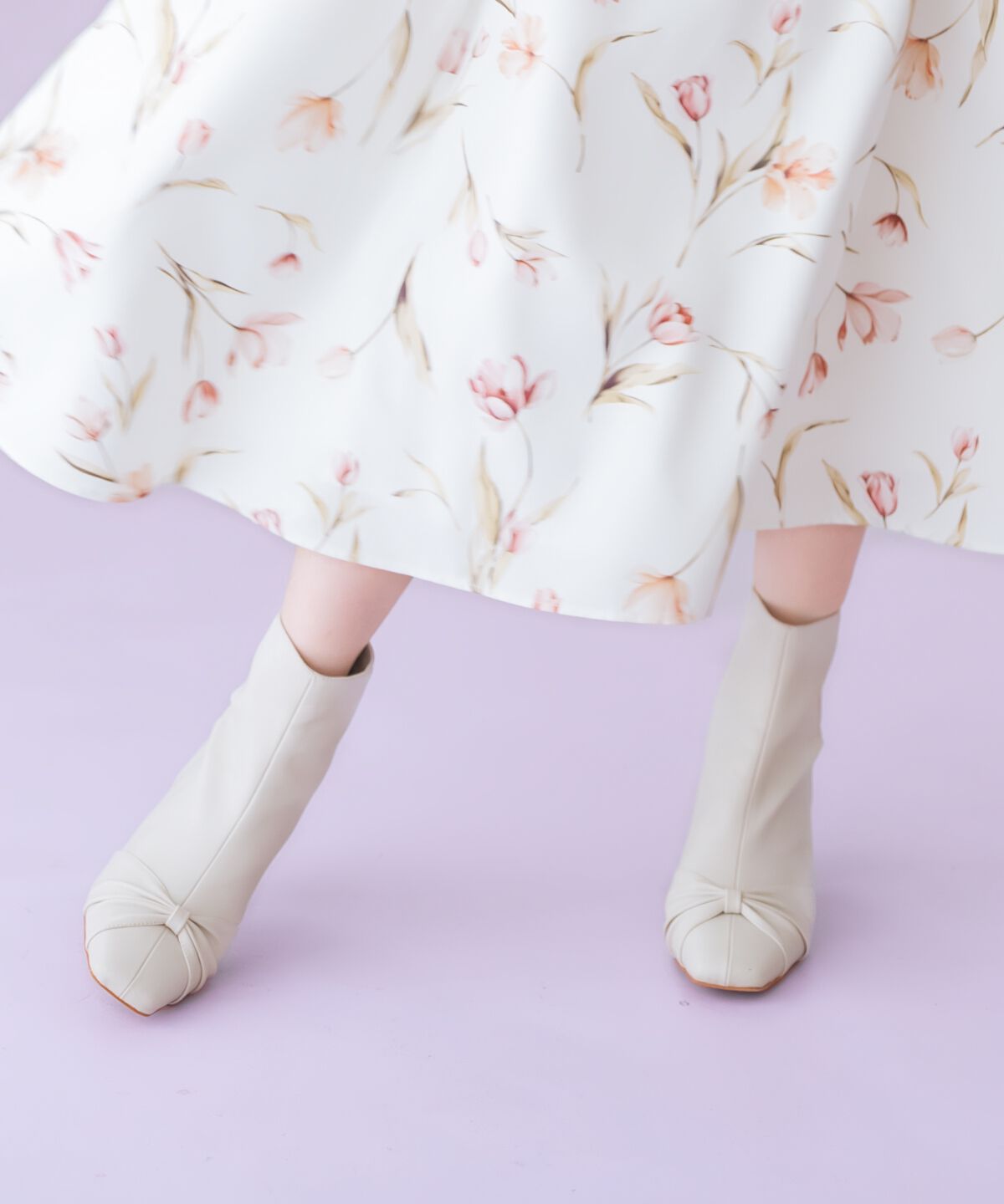 WILLSELECTION「フロントリボンショートブーツ」|ショートブーツ|ﾗｲﾄﾍﾞｰｼﾞｭ