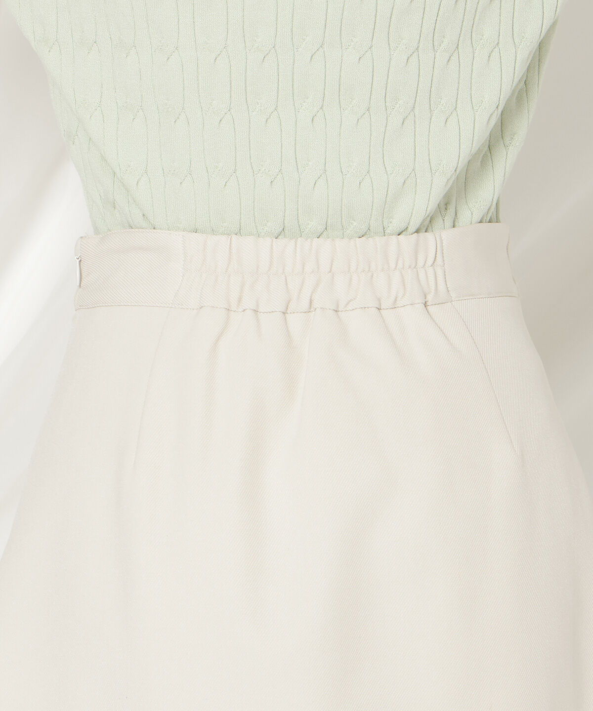 WILLSELECTION「ビットデザインプリーツミニスカパン」|フレア|