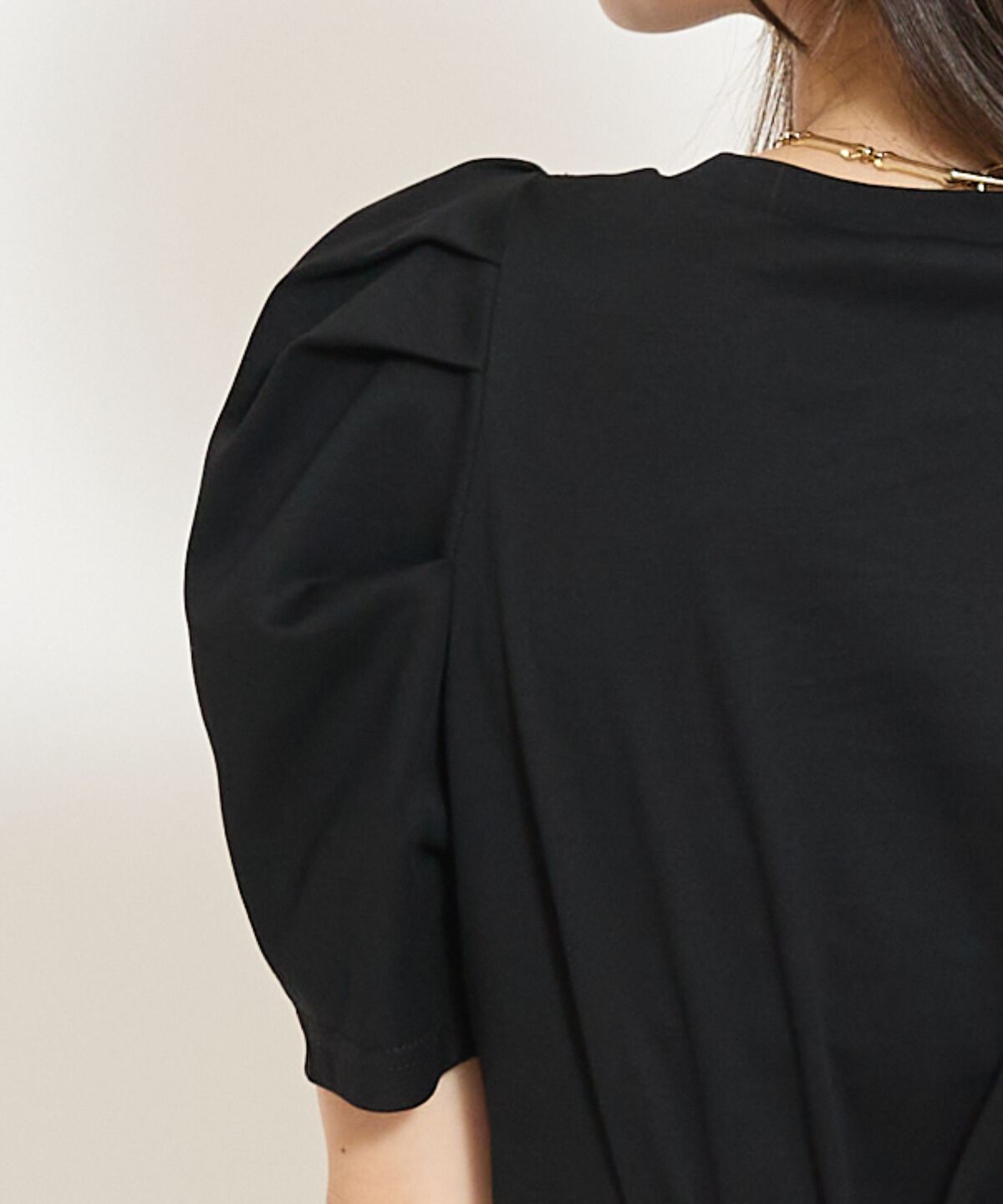 WILLSELECTION「ロゴ刺繍タックスリーブTシャツ」|Tシャツ・カットソー|