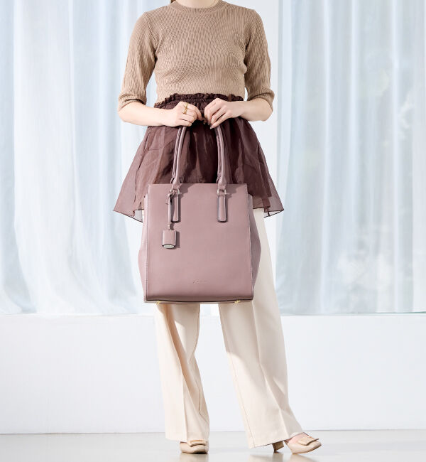 Jewelna Rose「Jewelna Rose OLバッグ エト トートバッグ 縦型 A4サイズ 13.3インチPC収納 11932」|トートバッグ|