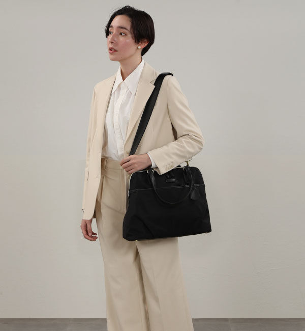 ace.「ace. エセンシア ワークスタイルビューティーズ トートバッグ A4／13.3インチサイズ 11481」|トートバッグ|ブラック