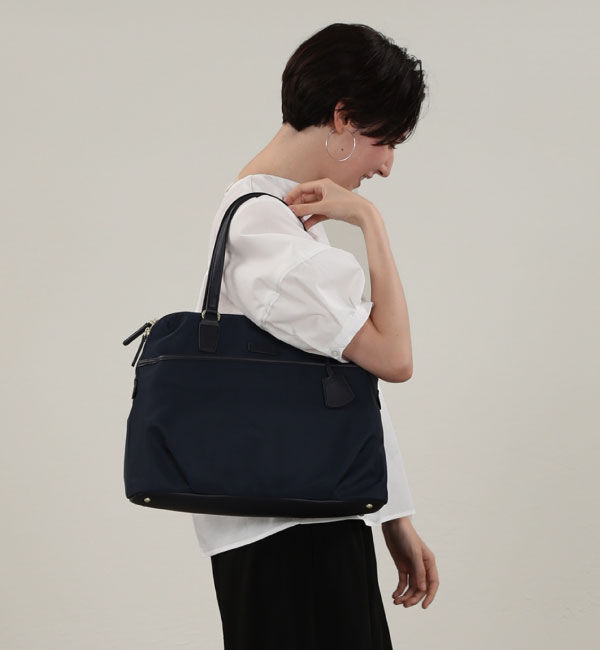 ace.「ace. エセンシア ワークスタイルビューティーズ トートバッグ A4／13.3インチサイズ 11481」|トートバッグ|ネイビー