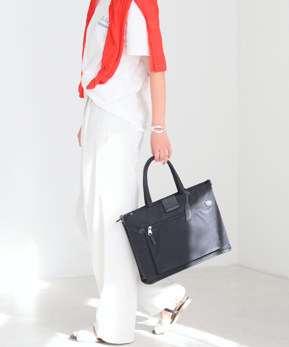 W&.Day/Night「W&.Day/Night スック サポートバッグ PCバッグ 13.3インチPC A4 15182」|トートバッグ|