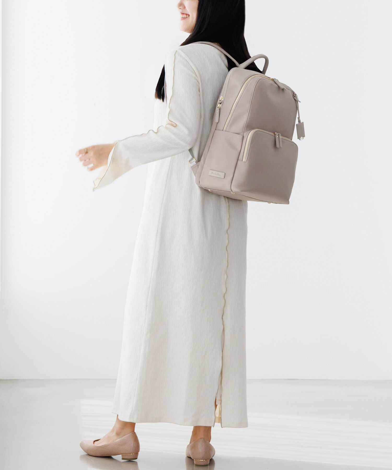 Jewelna Rose「Jewelna Rose フレイヤ・リュック2 エアリィ ゆったり2ルーム 16262」|リュック|