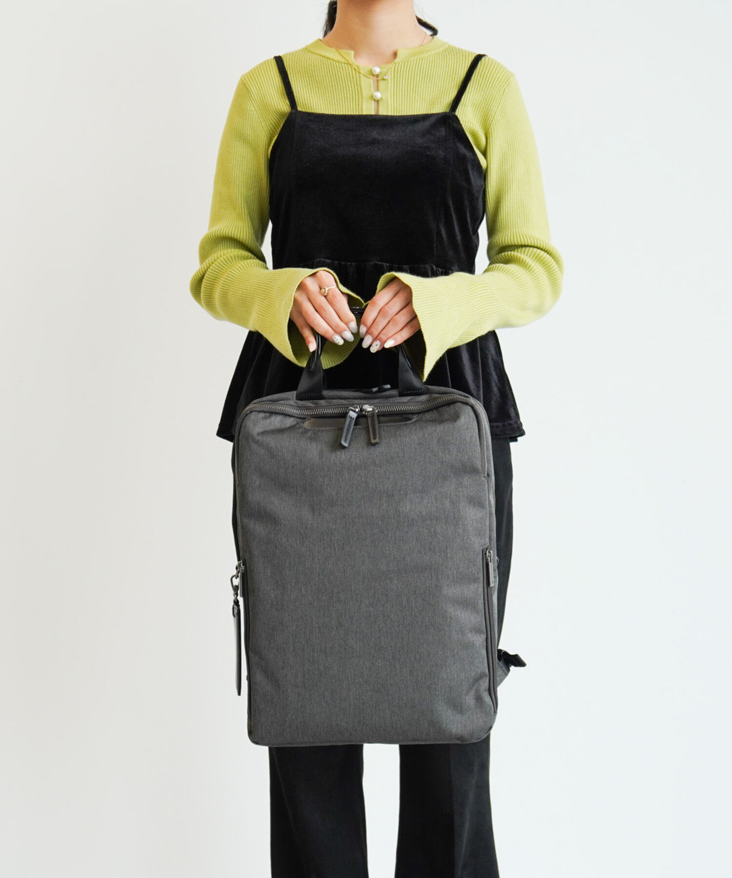 ace.「ace./エース フィッテムヘザー ビジネスリュック  A4 14インチPC収納 15L スクエア型  20112」|リュック|