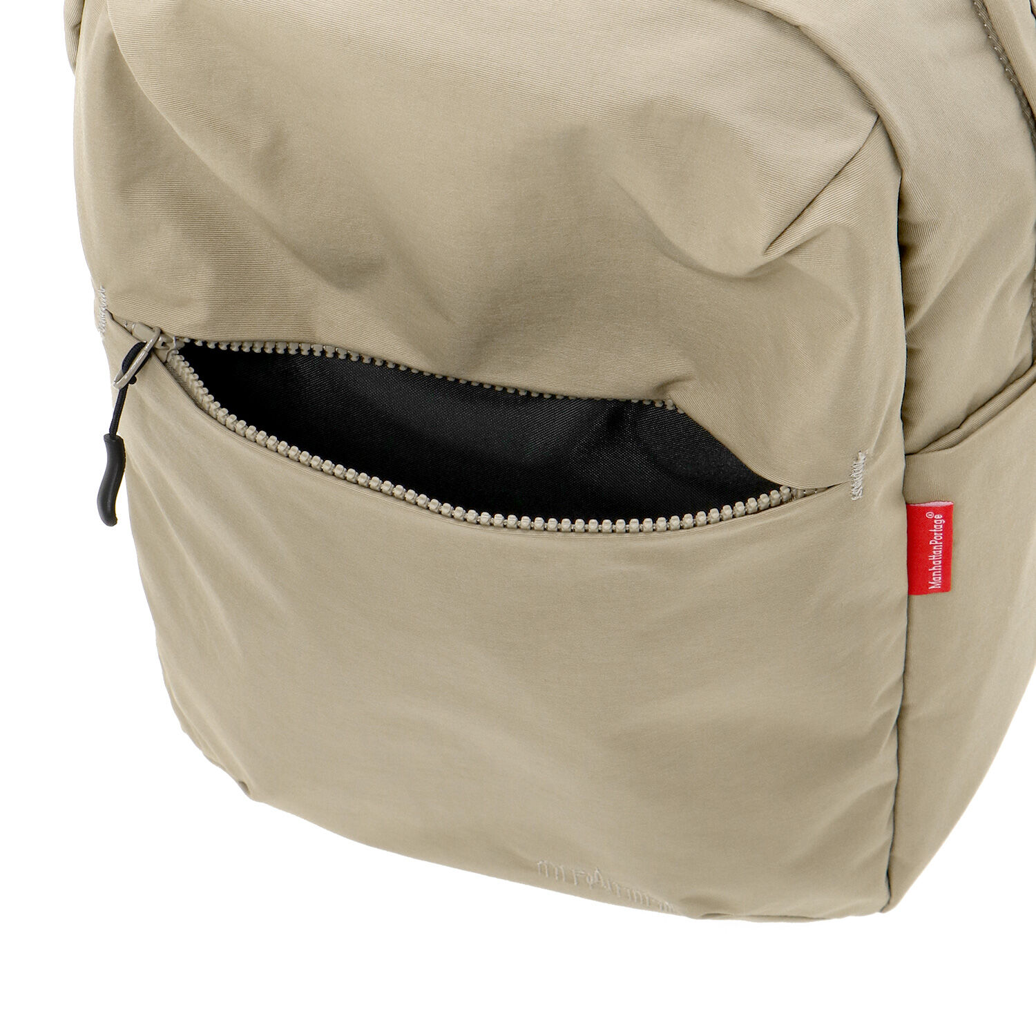 Manhattan Portage「Queensboro Backpack Back Pocket Nylon Tussah Quill」|リュック|