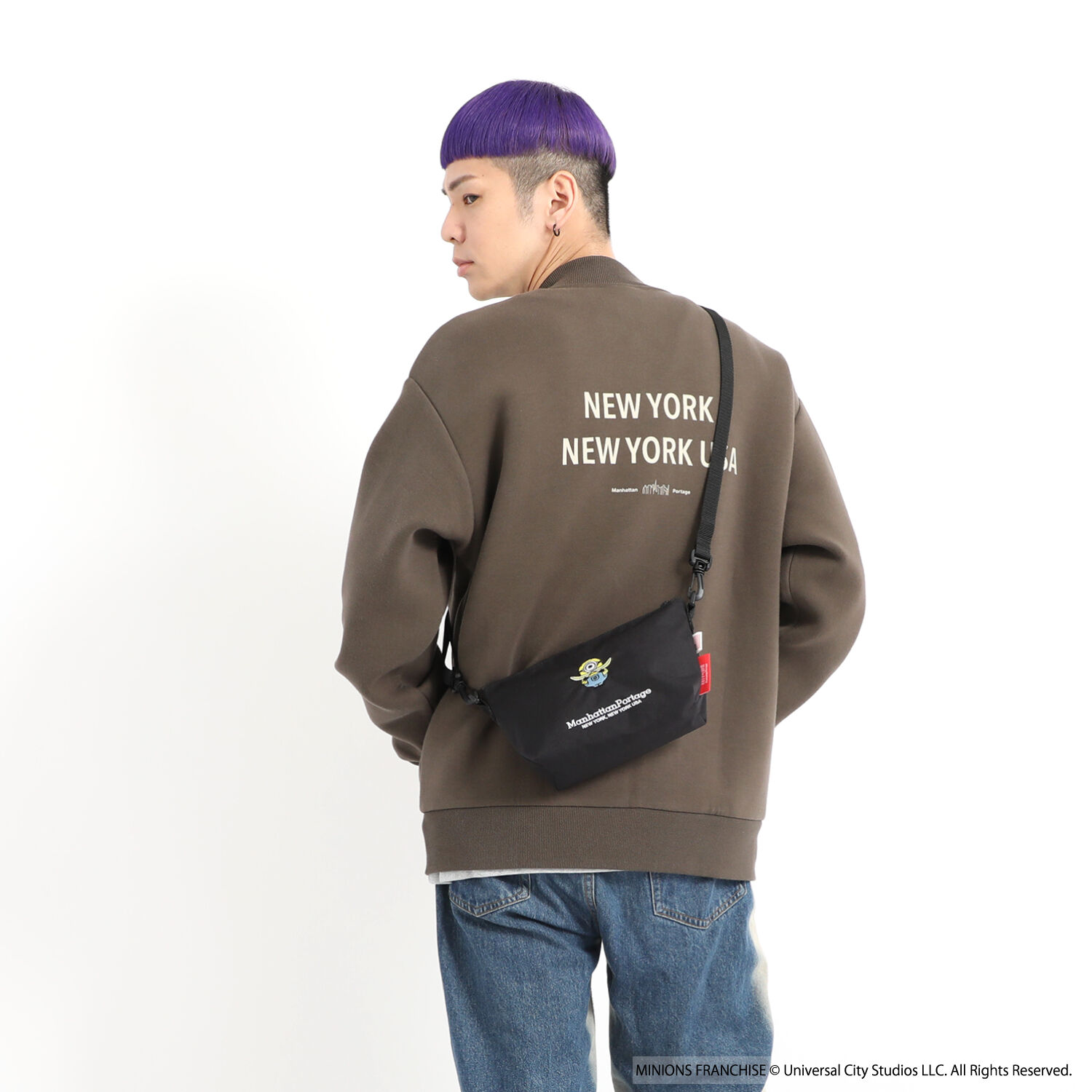 Manhattan Portage「Zuccotti Clutch 500D CORDURA / MINIONS」|ショルダー・メッセンジャー|