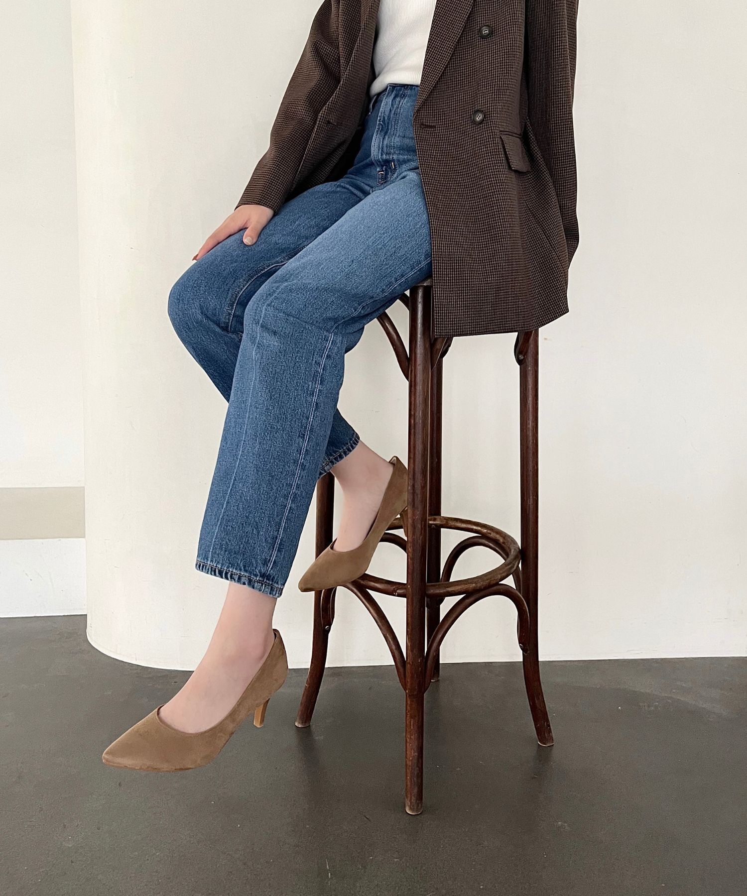 ORiental TRaffic「【跳べるパンプス/シリーズ累計１５０万足突破】 ポインテッドトゥ ヒール パンプス /R-3201 クッション」|パンプス|