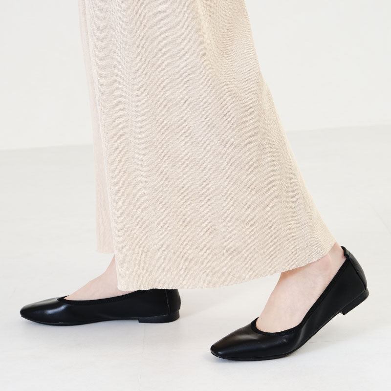 ORiental TRaffic「【WEB限定】ポケッタブルスクエアトゥパンプス/R-4005」|パンプス|