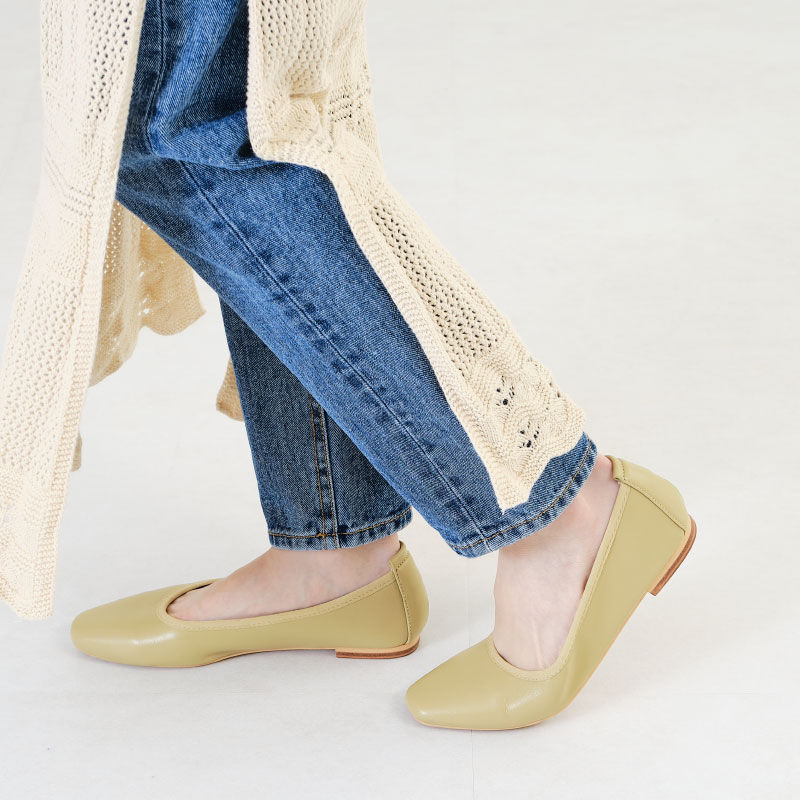 ORiental TRaffic「【WEB限定】ポケッタブルスクエアトゥパンプス/R-4005」|パンプス|