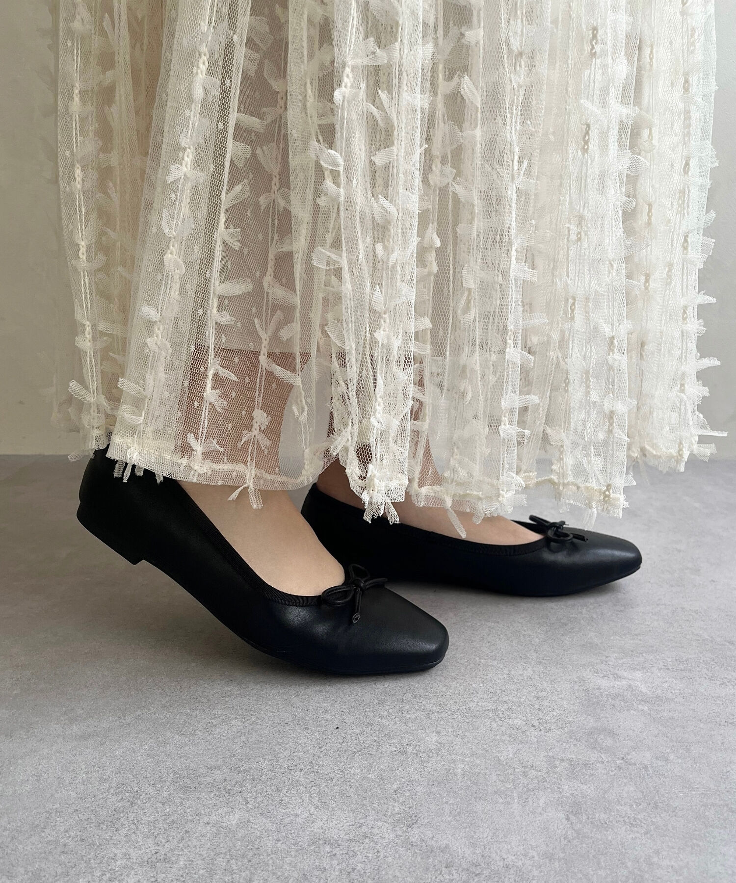 ORiental TRaffic「【跳べるパンプス/シリーズ累計１５０万足突破】 バレエ シューズ /R-3208 厚手クッション フラット」|パンプス|