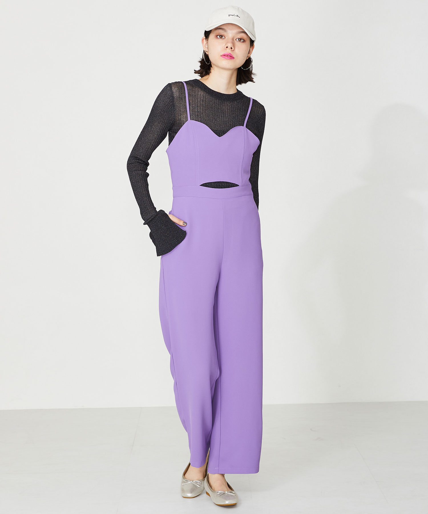 ORiental TRaffic「【跳べるパンプス/シリーズ累計１５０万足突破】 バレエ シューズ /R-3208 厚手クッション フラット」|パンプス|