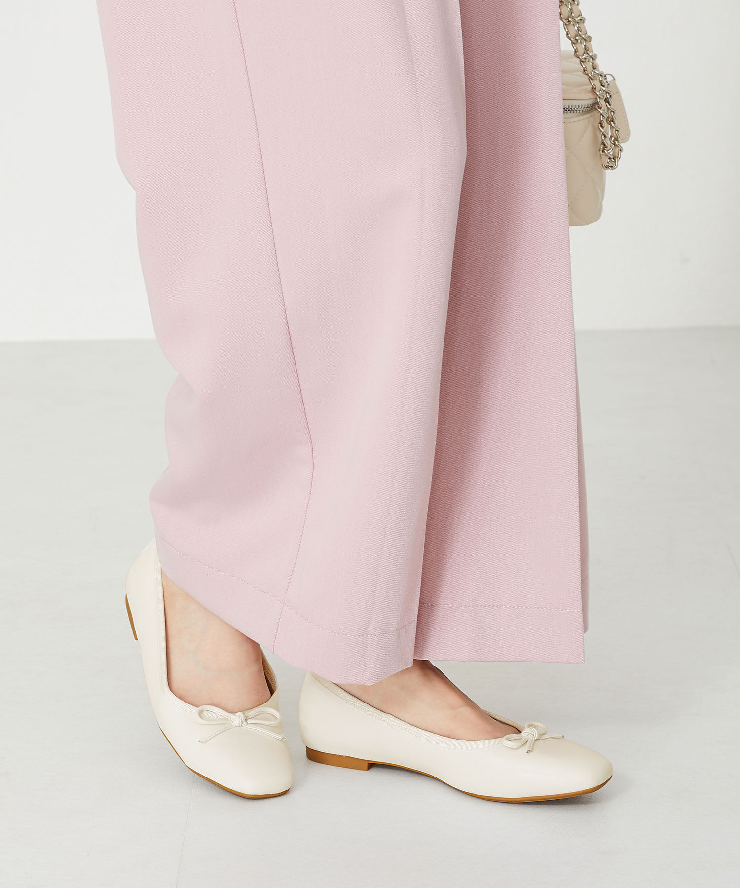 ORiental TRaffic「【跳べるパンプス/シリーズ累計１５０万足突破】 バレエ シューズ /R-3208 厚手クッション フラット」|パンプス|