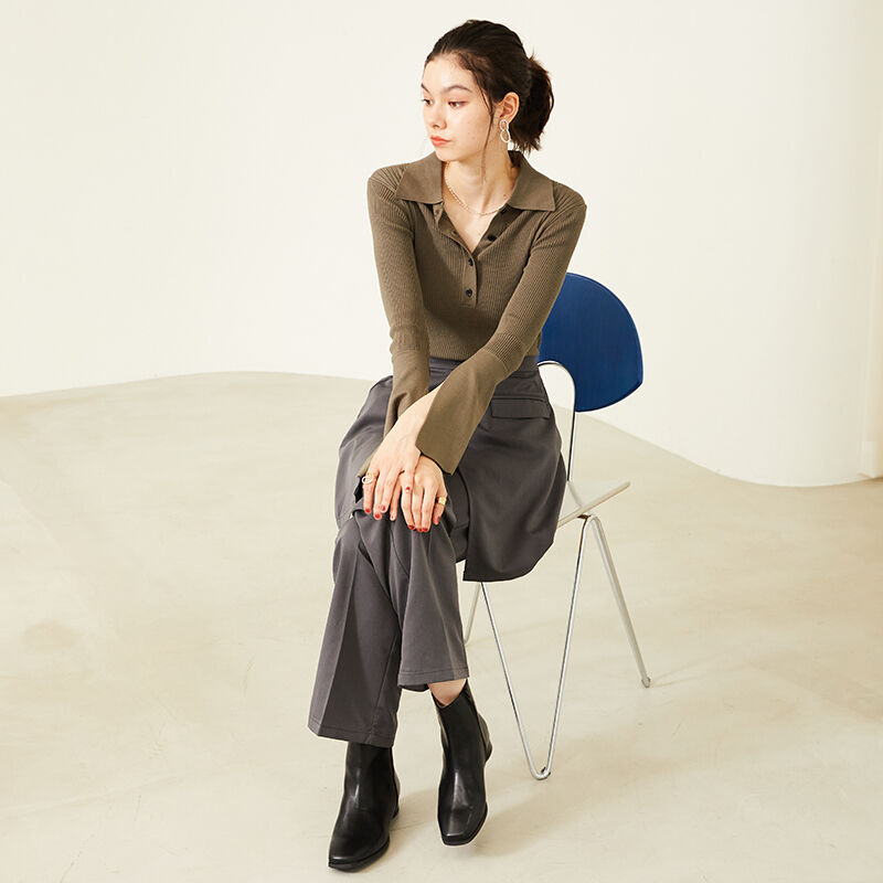 WA Oriental TRaffic「スクエアトゥラウンドヒールブーツ/32409」|ショートブーツ|