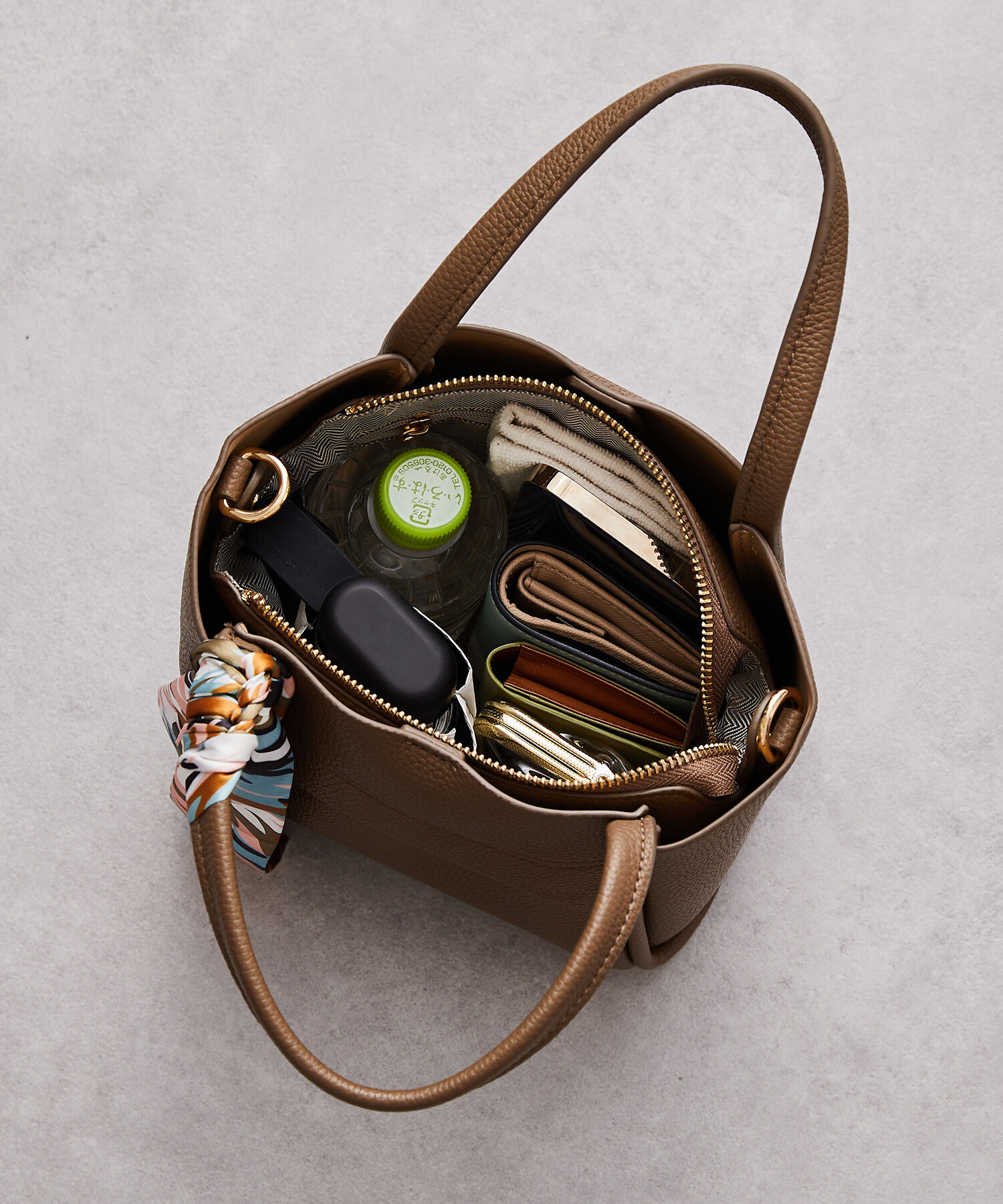 ORiental TRaffic「スカーフ付きハンドバッグ/BA-209」|ショルダー・メッセンジャー|