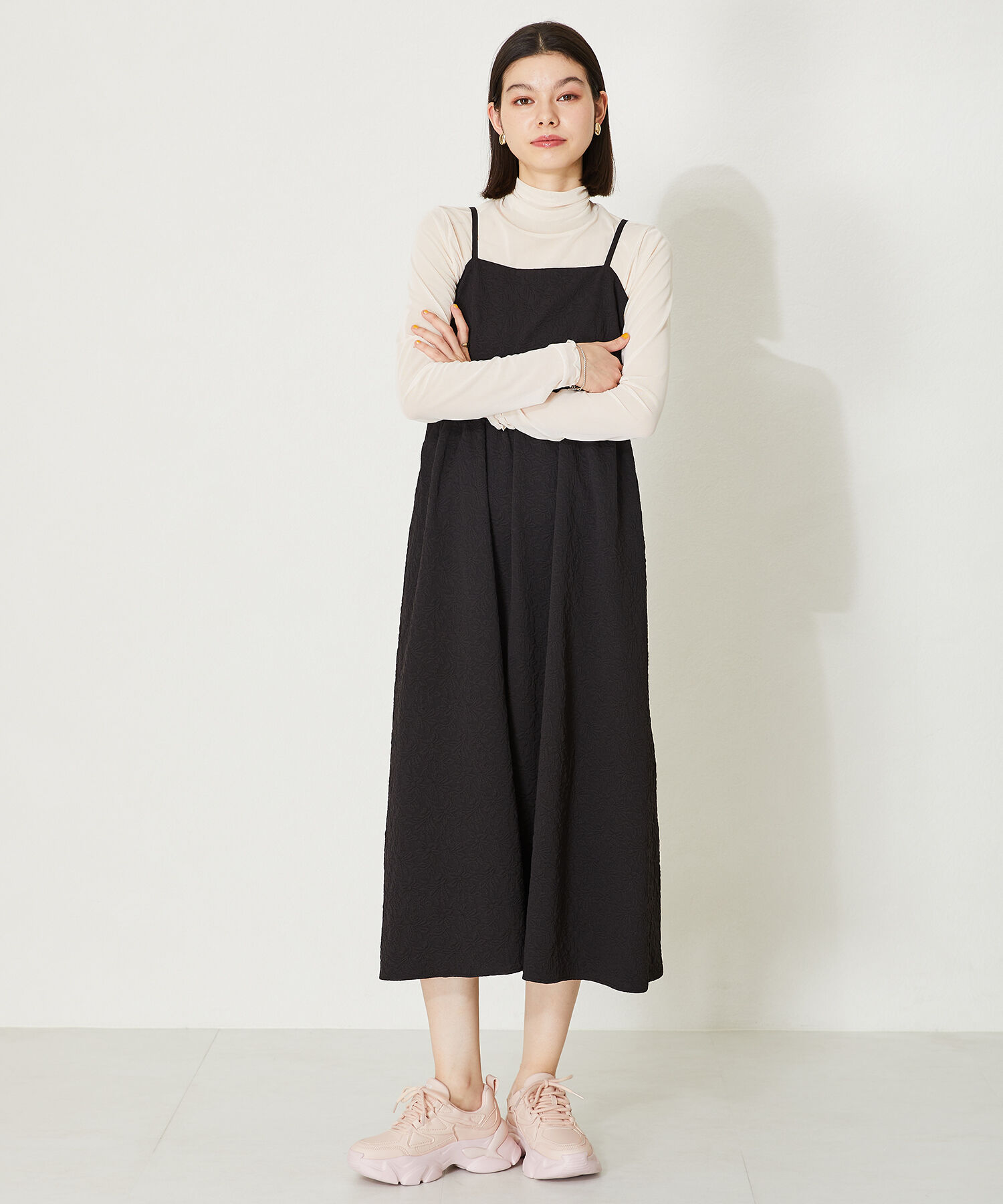 ORiental TRaffic「【トレンド】フレアソールシューレーススニーカー/OT3735 スニーカー 人気 売れてる スポーティー」|スニーカー|